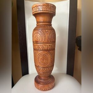 Made in Ukraine 🇺🇦 Hand carved wooden vase.